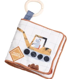 Sebra Aktivitetslegetøj>Stofbog - Busy Builders