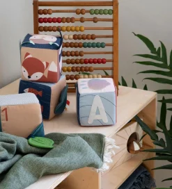 Sebra Aktivitetslegetøj>Stofklodser - 4 stk - Woodland