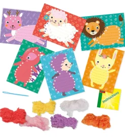 SES Creative Kreasæt>- Broderi På Dyrekort