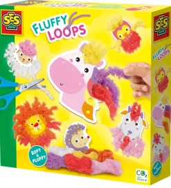 SES Creative Kreasæt>- Broderikort - Broder Bløde Dyr