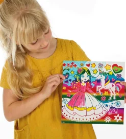 SES Creative Tuscher Og Farver>- Farvelæg Billede På Lærred - Metallic