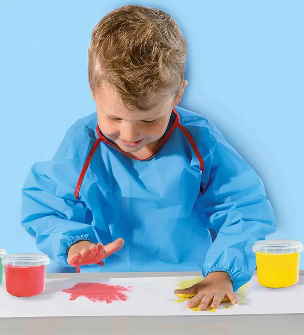 SES Creative Tuscher Og Farver|Maling>- Min Første Fingermaling m. Forklæde