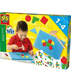 SES Creative Motorisk Legetøj>- My First - Hammer Og Søm