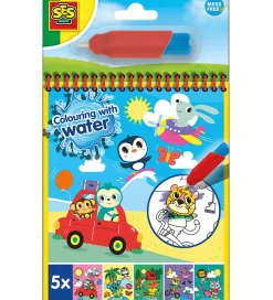 SES Creative Kreativ Leg|Malebog>- Rejse Malebog - Farv med Vand