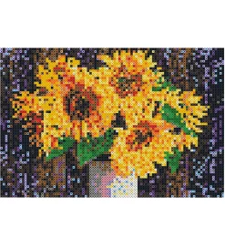 SES Creative Perler>- Strygeperlesæt - 7.000 stk. - Solsikker