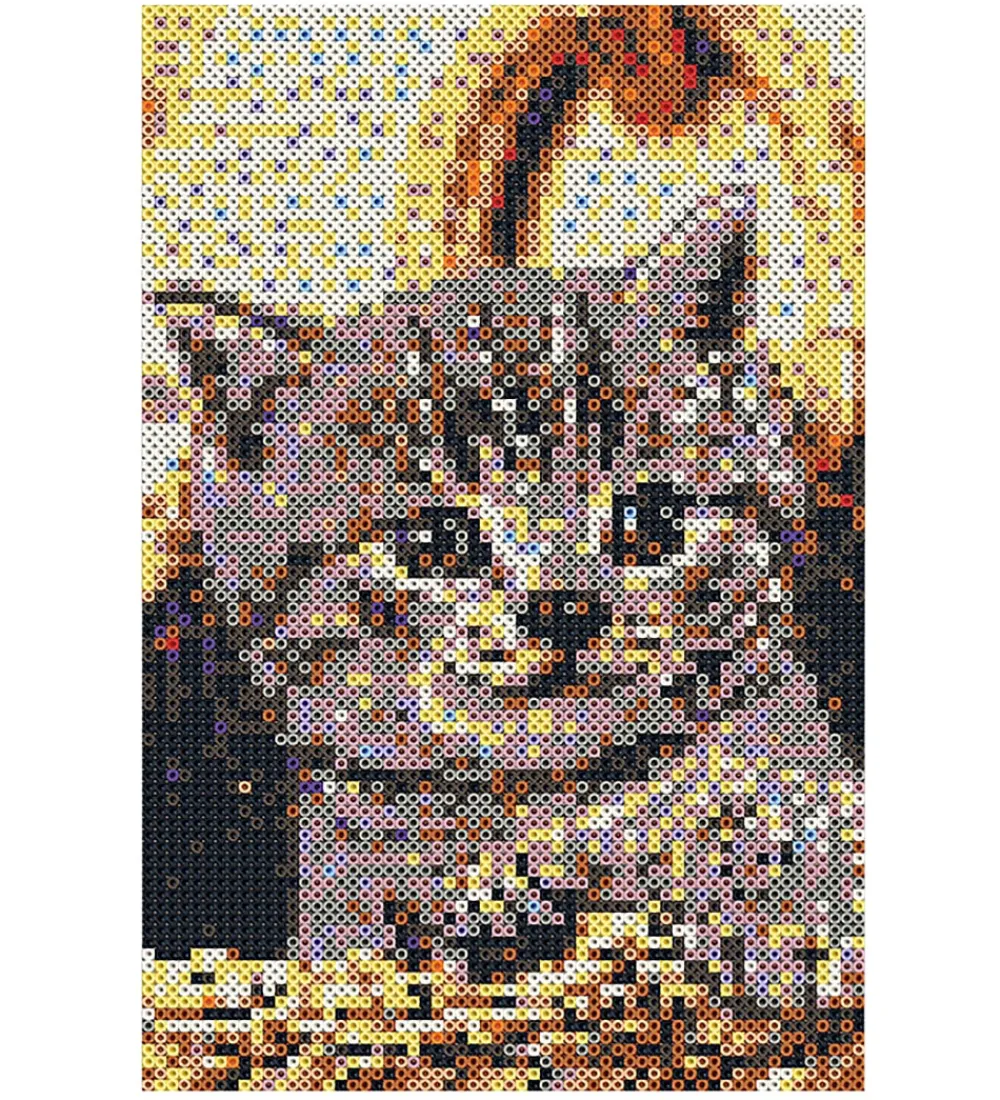 SES Creative Perler>- Strygeperlesæt - 7.000 stk - Kat