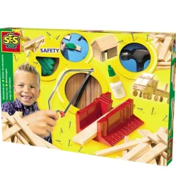 SES Creative Kreasæt>Byggesæt I Træ - Luxusudgave