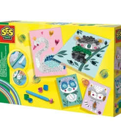 SES Creative Kreasæt>3D Kort - Kort Quilling