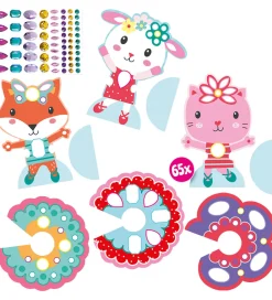 SES Creative Kreativ Leg|Kreasæt>Diamantmosaik - Dansende Dyr