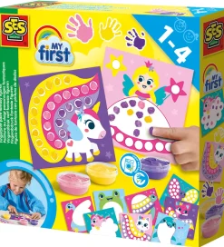 SES Creative Kreativ Leg|Maling>Fingermaling - Min Første - Fantasi figurer