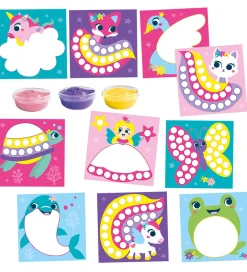 SES Creative Kreativ Leg|Maling>Fingermaling - Min Første - Fantasi figurer