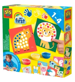 SES Creative Tuscher Og Farver|Maling>Fingermaling - My First - Dyr