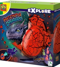 SES Creative Kreasæt>Æg - Explore - Udklækningsæg Drage