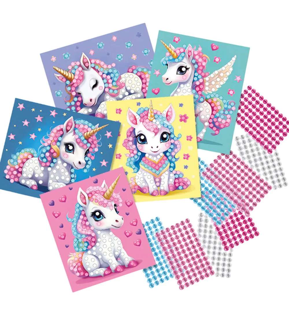 SES Creative Kreativ Leg|Kreasæt>Kreasæt - Diamantmosaik - Enhjørning