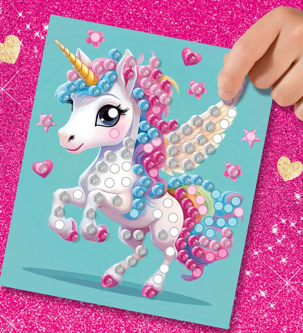 SES Creative Kreativ Leg|Kreasæt>Kreasæt - Diamantmosaik - Enhjørning