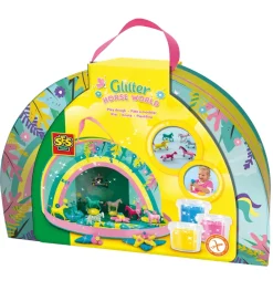 SES Creative Modellervoks>Legeæske m. Modellervoks og Heste