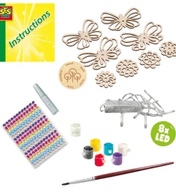 SES Creative Kreativ Leg|Kreasæt>Lyskæde - Naturdesign