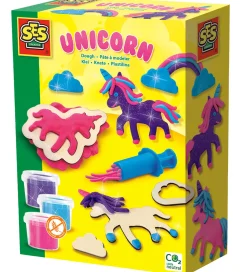 SES Creative Modellervoks>Modellervoks m. Glimmer - Enhjørning