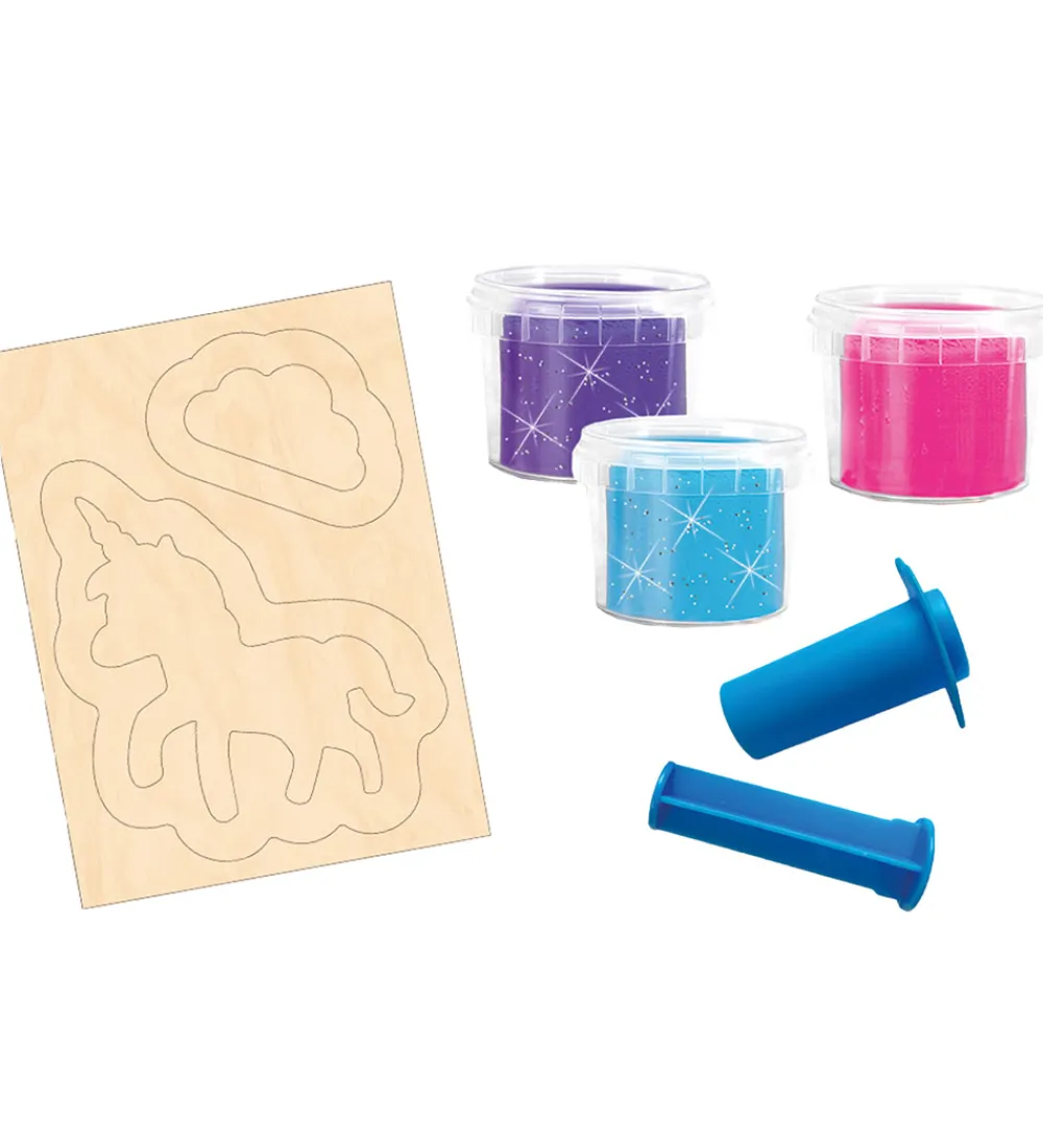 SES Creative Modellervoks>Modellervoks m. Glimmer - Enhjørning