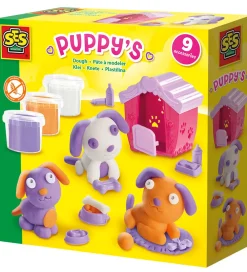 SES Creative Kreativ Leg|Modellervoks>Modellervoks - Hundehvalpe