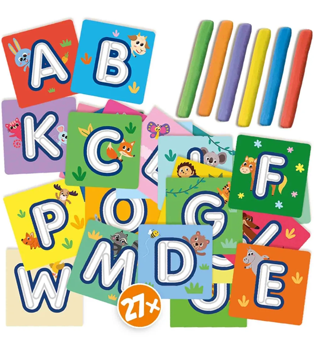 SES Creative Modellervoks>Modellervoks - Lær Alfabetet m. Modellervoks