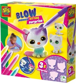 SES Creative Kreasæt>Pustetusser - Dekorer 3 Killinger