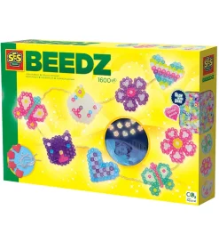 SES Creative Perler>Strygeperlesæt - 1600 stk. - Lysguirlande