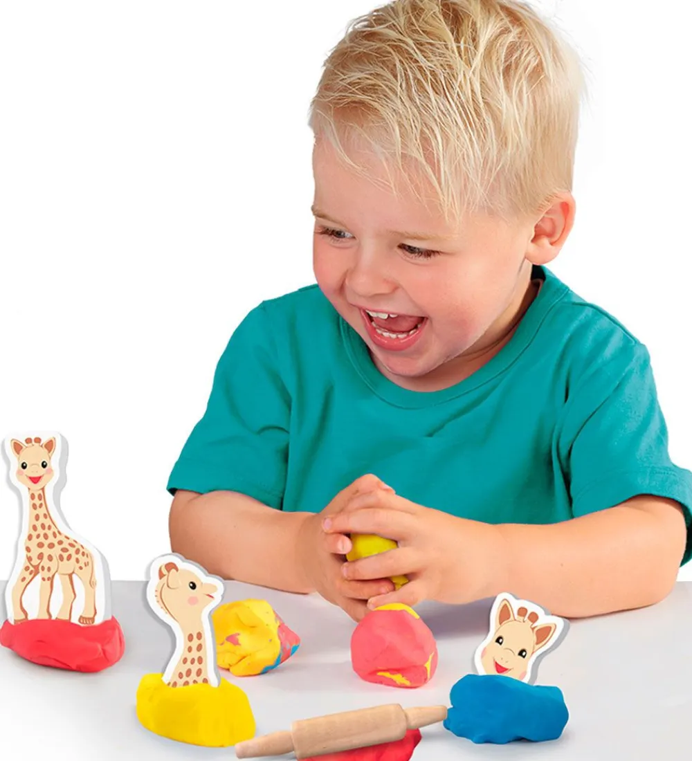 SES Creative Modellervoks>x Sophie La Girafe - Dyr m. Modellervoks