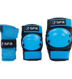 SFR Rulleskøjter>Beskyttelsessæt - Youth Ramp Triple Pad Set - Sort/Blå