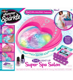 Shimmer N Sparkle Kreasæt>5-In-1 Light Up Spa Salon