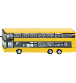 Siku Biler, Tog Og Køretøjer>Bus - 1:87 - Man Double Decker City Bus - Gul