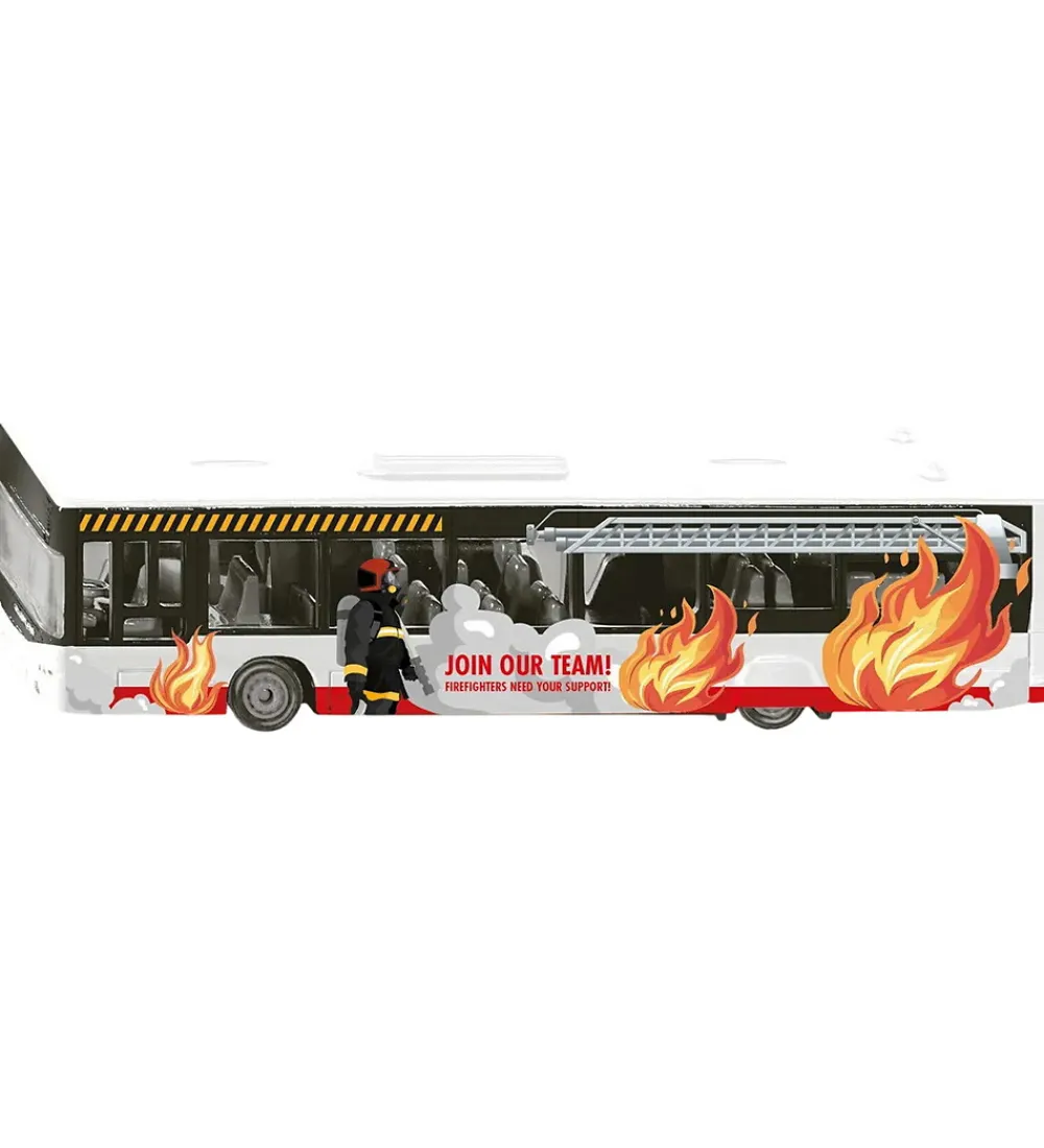 Siku Biler, Tog Og Køretøjer>Bus - Neoplan City Bus - Rød/Hvid