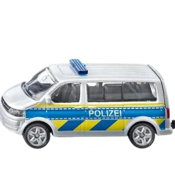 Siku Biler, Tog Og Køretøjer>Politibil - Highay Patrol VW T5 - Sølv/Blå
