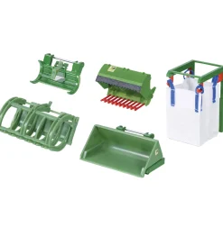 Siku Biler, Tog Og Køretøjer|Traktorer>Tilbehør - Front Loader Accessories - 1:32 - Grøn