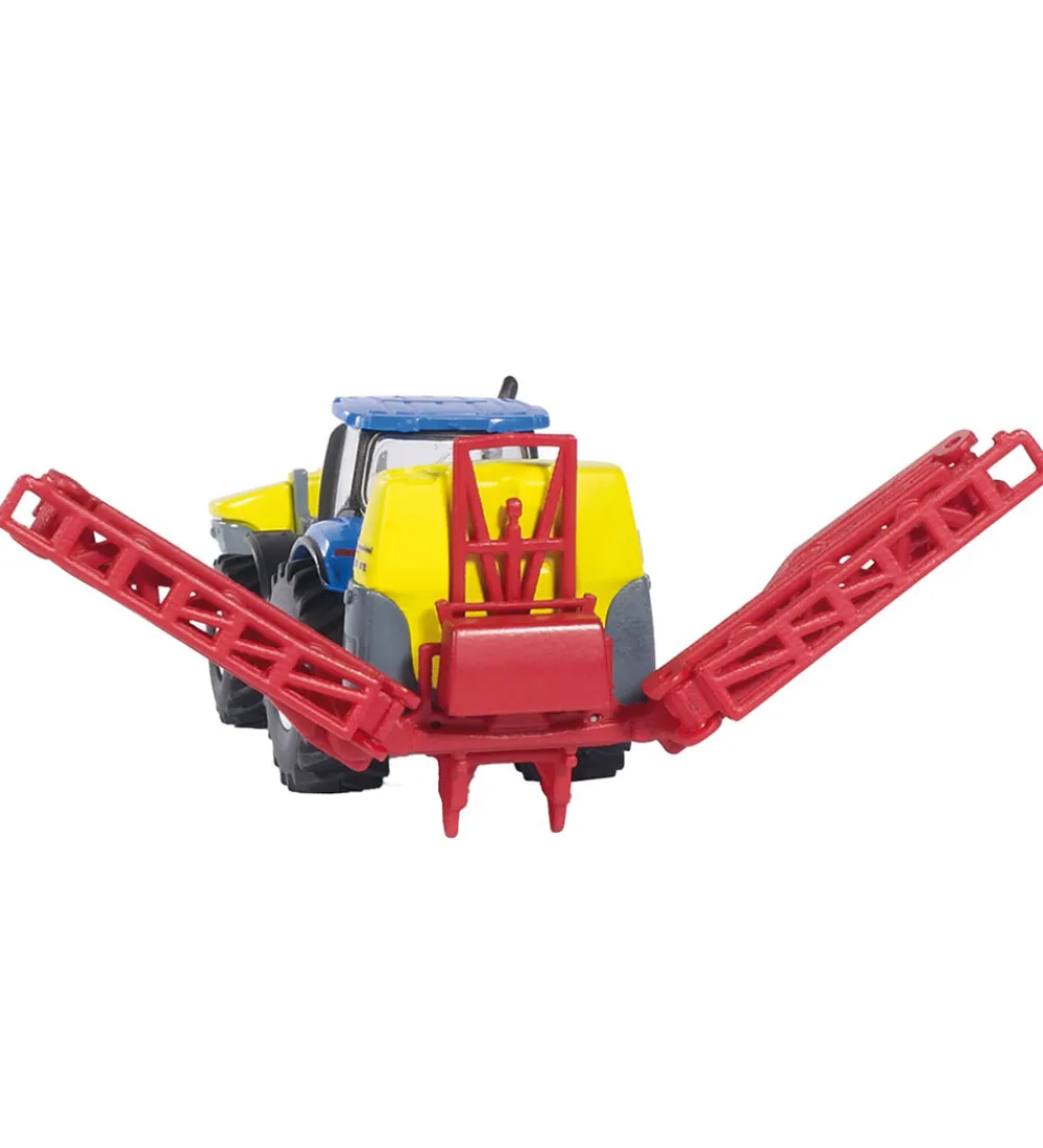 Siku Biler, Tog Og Køretøjer|Traktorer>Traktor m. Anhænger - 1:87 - New Holland Tractor With Crop