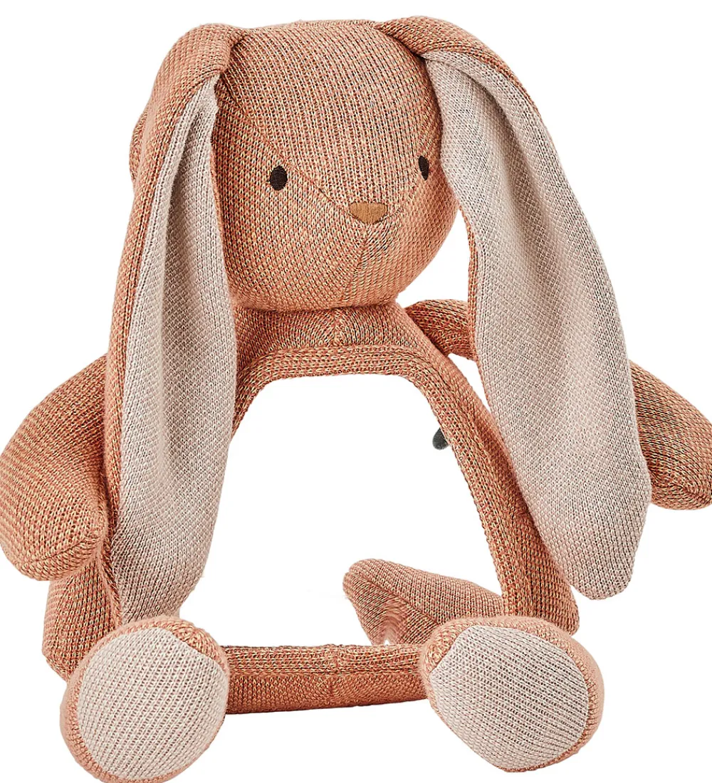 Smallstuff Aktivitetslegetøj>Aktivitetslegetøj - Kanin m. Spejl - Rose Peach