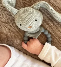 Smallstuff Bideringe>Biderangle - Kanin - Lyseblå