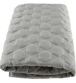 Smallstuff Legetæpper Og Legegulve>Legetæppe - 100x100 - Quilted - Lysegrå