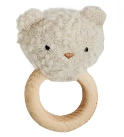 Smallstuff Gribelegetøj>Rangle - Bear - Uld - Nature