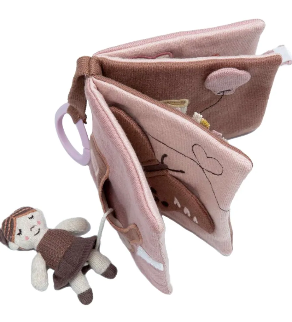 Smallstuff Aktivitetslegetøj>Stofbog - Dukker og Dyr - Multi