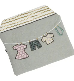 Smallstuff Bøger>Stofbog m. Bamse - Tiny House - Badeværelse