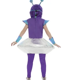 Smiffys Udklædningstøj|Halloween>Udklædning - Alien Girl - Silver