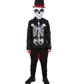 Smiffys Udklædningstøj|Halloween>Udklædning - Day of the Dead Senor Skeleton