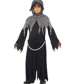 Smiffys Udklædningstøj|Halloween>Udklædning - Grim Reaper - Black