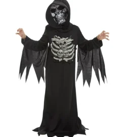 Smiffys Udklædningstøj>Udklædning - Skeleton Reaper - Sort