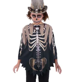 Smiffys Udklædningstøj|Halloween>Udklædning - Voodoo Witch Doctor Poncho - Brun/Sort