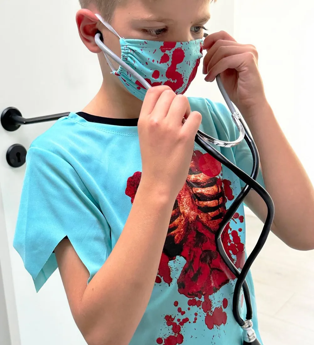 Smiffys Udklædningstøj|Rolleleg>Udklædning - Zombie Surgeon - Blå