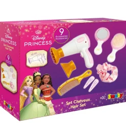 Smoby Rolleleg>Hårstylingsæt - Disney Princess - 9 dele