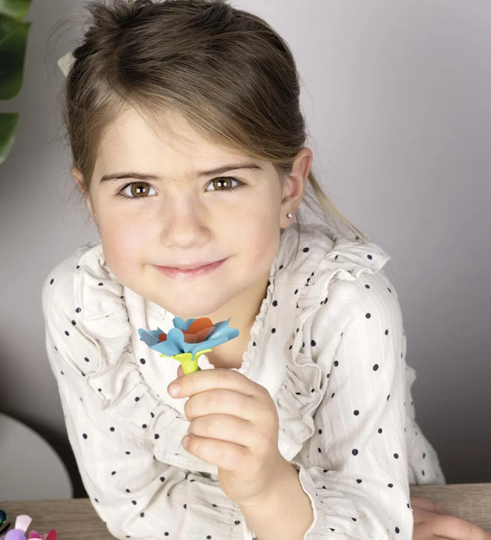 Smoby Kreativ Leg|Kreasæt>Kreasæt - Blomster Deco Refill - 16 Stk.