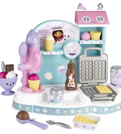 Smoby Rolleleg|Legemad>Legekøkken - 20 Dele - Gabby's Ice Cream Factory